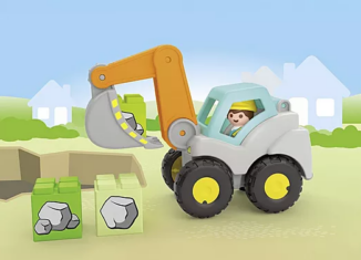 Playmobil - 71684 - JUNIOR: Shovel Excavator
