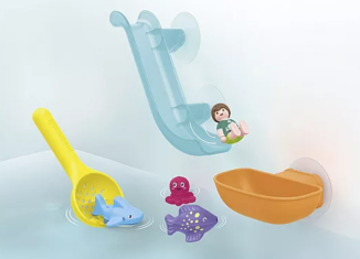Playmobil - 71689 - JUNIOR AQUA: Water Slide with Sea Animals