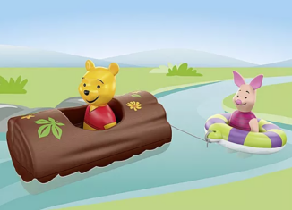 Playmobil - 71705 - JUNIOR & Disney: Winnie the Pooh's & Piglet's Water Adventure