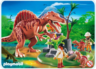 Playmobil - 4174 - Spinosaurus mit Dino-Nest