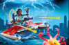 Playmobil - 9387 - Zeddemore avec scooter des mers