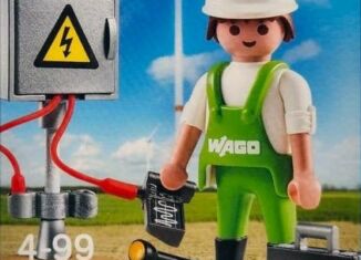Playmobil - 70943-ger - Electrician WAGO