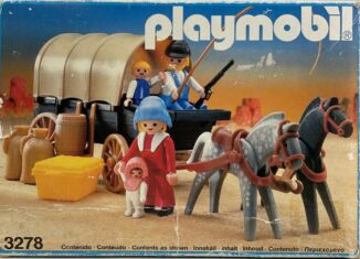 Playmobil - 3278v2 - Covered Wagon - Detail Playmobil - 3278v2 - Covered Wagon
