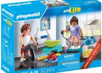 Playmobil - 71806 - Sportifs avec matériel de fitness
