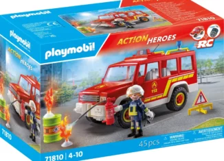Playmobil - 71810-ger - Fire Rescue Mission