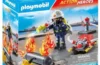 Playmobil - 71826 - Pompier avec réservoir enflammé