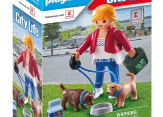 Playmobil - 71901-ger - Customer with puppies
