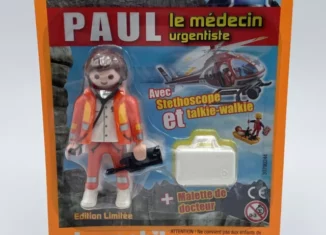 Playmobil - 30793234-ger - Médecin urgentiste avec stéthoscope et étui