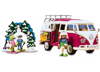 Playmobil - 71814-ger - Volkswagen T1 Camping Bus - Winteredition