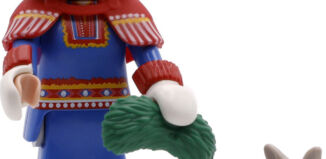 Playmobil - 71456v3 - Sami (Laponia) con cría de reno