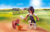 Playmobil - 71759 - Granjera con cabra y cabrito
