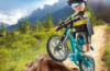 Playmobil - 71756 - Ciclista en bicicleta de montaña
