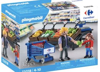 Playmobil - 72018-fra - Carrefour fruit and vegetable section