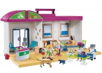 Playmobil - 71715 - Veterinary Clinic (Suitcase)