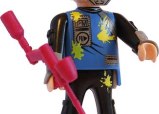 Playmobil - 70732v1 - Paintball player - Detail Playmobil - 70732v1 - Paintball player