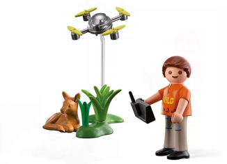 Playmobil - 71880 - Fawn drone rescue