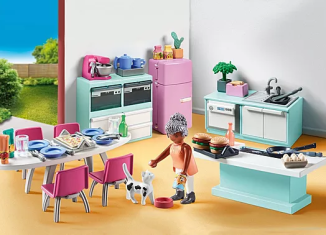 Playmobil - 71608 - Kitchen with dining place