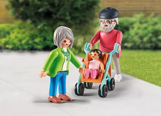 Playmobil - 71613 - Grandparents with Baby