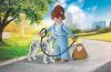 Playmobil - 71736 - Femme d'affaires et son dalmatien