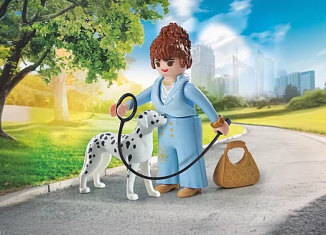 Playmobil - 71736 - Businesswoman and her Dalmatian