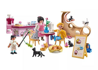 Playmobil - 71744 - Bar à chats