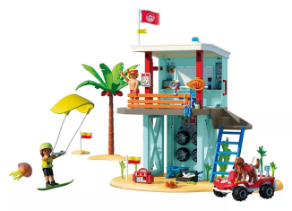 Playmobil - 71903 - Lifeguard tower with buggy - Detail Playmobil - 71903 - Lifeguard tower with buggy