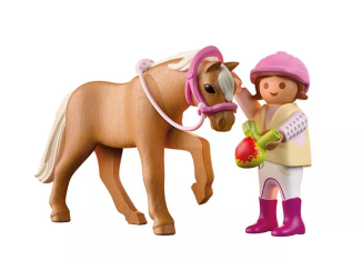 Playmobil - 71887 - Girl with pony