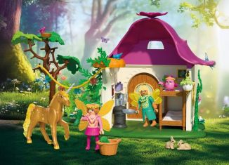 Playmobil - 71838 - Cozy Fairy Home with Golden Unicorn - Detail Playmobil - 71838 - Cozy Fairy Home with Golden Unicorn