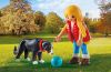 Playmobil - 71738 - Young girl and her mountain dog