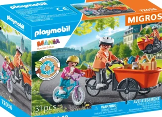 Playmobil - 72036 - Bicicleta de carga Migros
