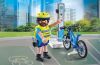 Playmobil - 71732 - Policía en bicicleta