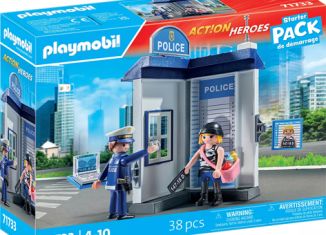 Playmobil - 71733 - Police interrogation room