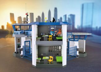 Playmobil - 71873 - Centro de mando policial con calabozo