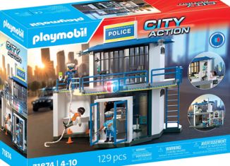 Playmobil - 71874 - Police station with investigation room