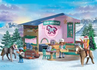 Playmobil - 71952 - Advent Calendar - Café Waterfall