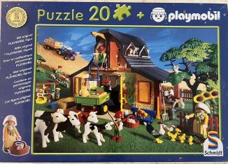 Playmobil - 55247 - Farm Puzzle