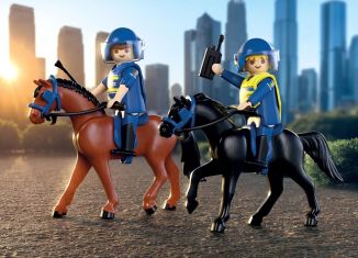 Playmobil - 71877 - Mounted police unit