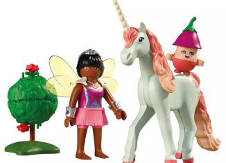 Playmobil - 71841 - Collectible Unicorn: Sky Rose with Fairy