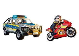 Playmobil - 71875 - Persecución con camioneta policial
