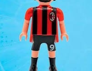 Playmobil - 72098v8-ita - Player of Milan - Detail Playmobil - 72098v8-ita - Player of Milan