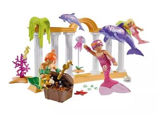Playmobil - 71861 - Mermaid Treasure with Dolphins