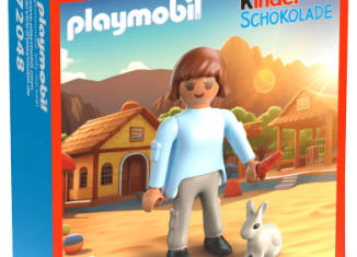 Playmobil - 72048-ger - Animal caretaker with bunny