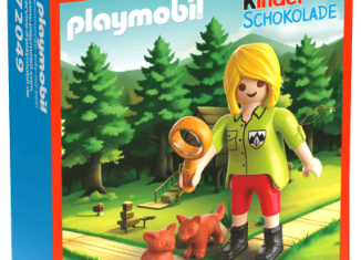 Playmobil - 72049-ger - Adventurer with baby foxes