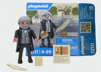 Playmobil - 72111-ger - Fritz Reuter - Poet & Writer