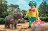 Playmobil - 72025 - Gardien d’animaux et rhinocéros
