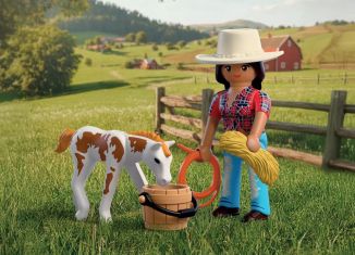 Playmobil - 72026 - Amazona con potro