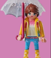 Playmobil - 72028v4 - Woman with umbrella