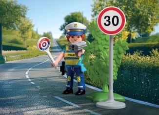 Playmobil - 72029 - Policeman with radar