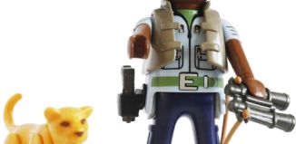 Playmobil - 70148v3 - Guarda con cría de león