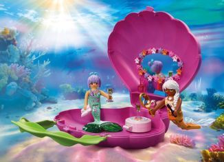 Playmobil - 72105 - Sac coquillage sirènes